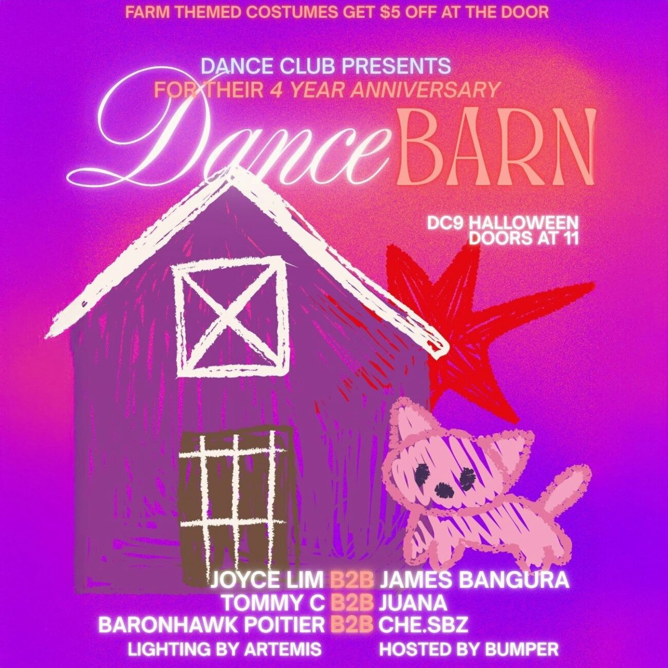 Dance Club PRESENTS: Dance Barn