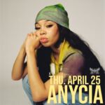 ⚡️ | ON SALE NOW | ⚡️ 

THU 04.25 🔥 Anycia (@anyciaaaaaa) 
7:30 Doors | All Ages | $18-22

SAT 05.04 🌹 Juliet Ivy (@julietivy)
7 PM Doors | All Ages | $20 

THU 05.16 🍷 Haley Smalls (@haleysmalls) 
7:30 Doors | All Ages | $25-27

🎟 at link in bio