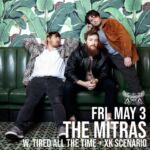 👉 | ON SALE NOW | 👈

FRI 05.03 🌴The Mitras (@themitrasband) w. Tired All The Time (@tiredallthetimeband) + XK Scenario (@xk_scenario) 
7PM | All Ages | $15 

FRI 05.24 😎 Ikky (@ikky.music) 
7PM | All Ages | $22-25

SAT 06.22 🌾 Ethan Tasch (@ethan_tasch) 
7PM Doors | All Ages | $17-20

WED 08.14 🦋 Shallow Alcove (@shallowalcove) w. buffchick (@buffchick700)
7:30 Doors | All Ages | $20 

🎟 at link in bio